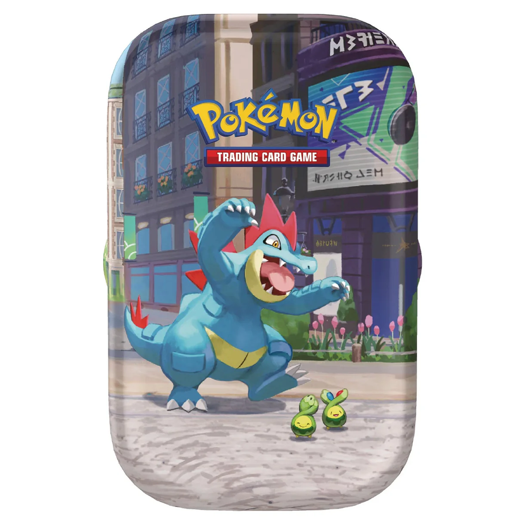 Pokémon TCG - Mega Evolution - Lumiose City - Mini Tin - Feraligatr & Smoliv