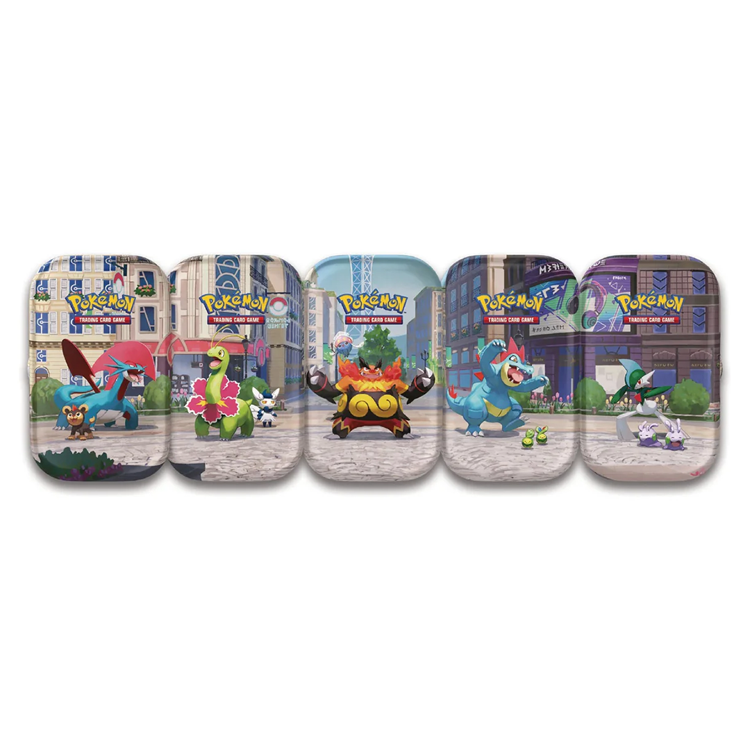 Pokémon TCG - Mega Evolution - Lumiose City - Mini Tin - Salamance & Litleo