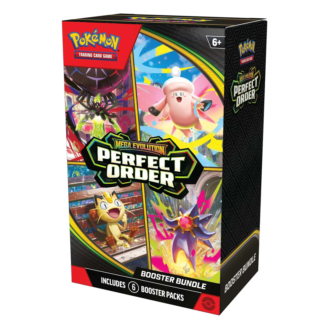 Pokemon TCG - Mega Evolution - Perfect Order - Booster Bundle – Binderly