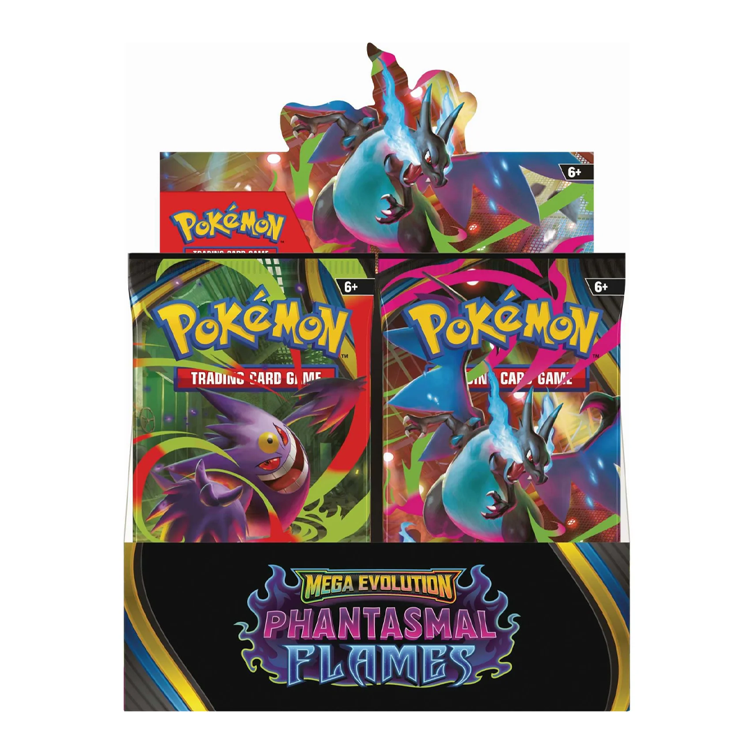 Pokémon TCG - Mega Evolution - Phantasmal Flames - Booster Box