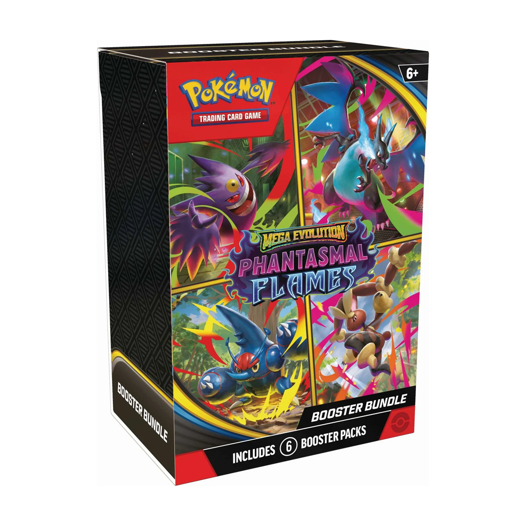 Pokémon TCG - Mega Evolution - Phantasmal Flames - Booster Bundle