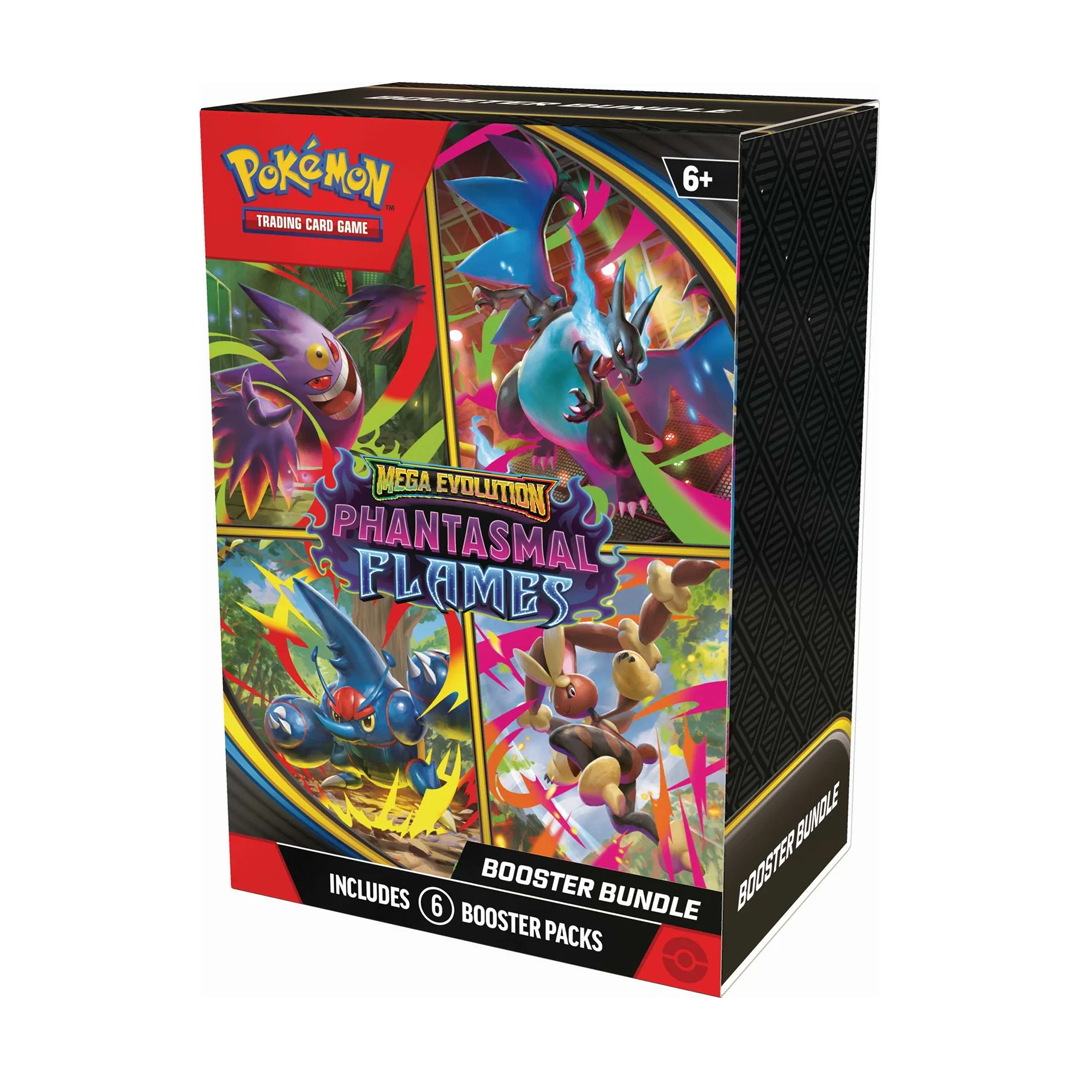 Pokémon TCG - Mega Evolution - Phantasmal Flames - Booster Bundle