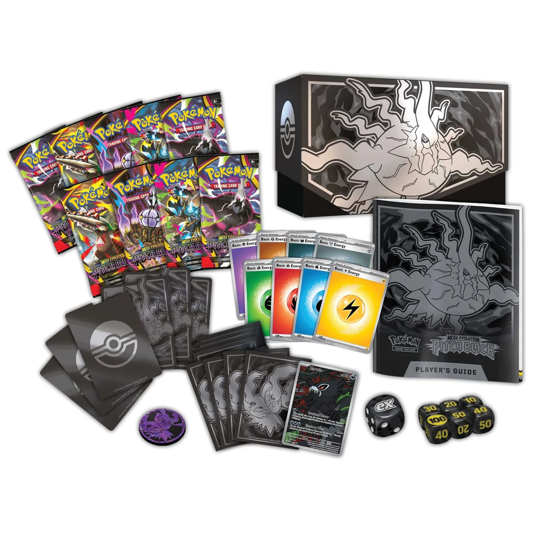Pokemon TCG - Mega Evolution - Pitch Black - Elite Trainer Box