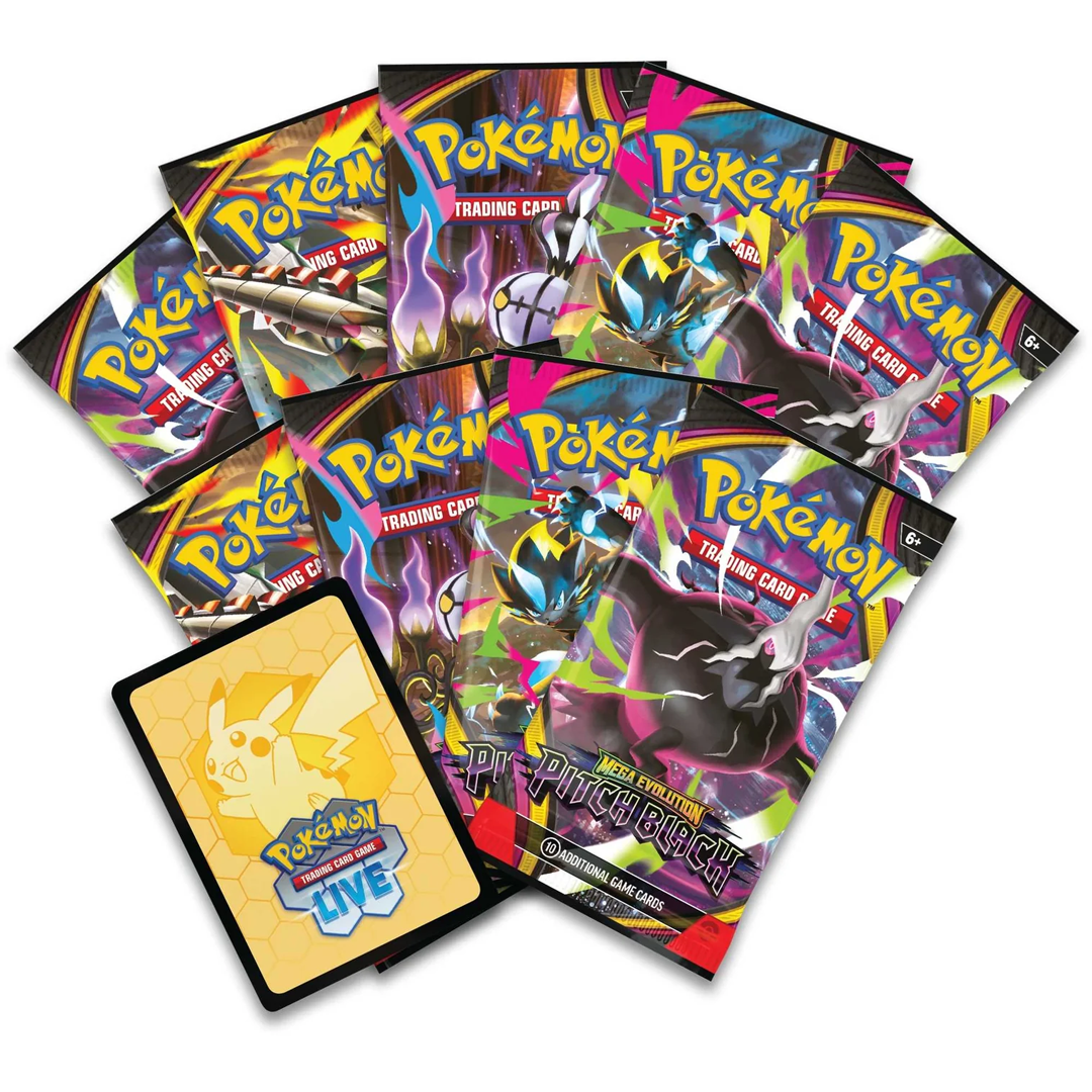Pokemon TCG - Mega Evolution - Pitch Black - Elite Trainer Box