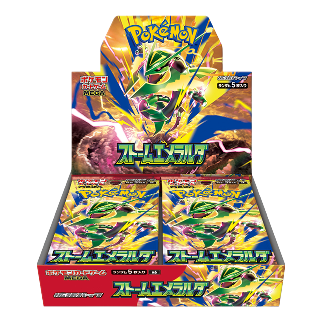Pokemon TCG - Mega Evolution - Storm Emeralda - Booster Box (Japanese)