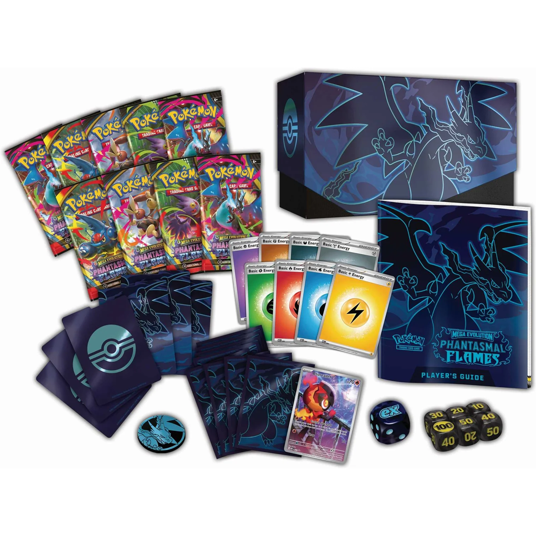 Pokémon TCG - Mega Evolution - Phantasmal Flames - Elite Trainer Box