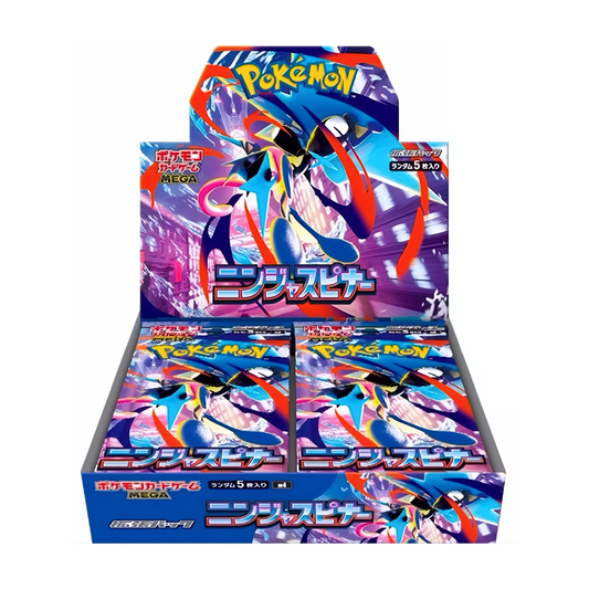 Pokemon TCG - Mega Evolutions - Ninja Spinner (M4) - Japanese Booster Box
