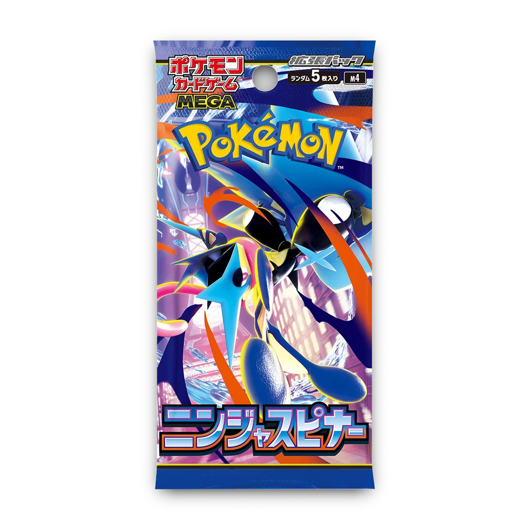 Pokemon TCG - Mega Evolutions - Ninja Spinner (M4) - Japanese Booster Pack