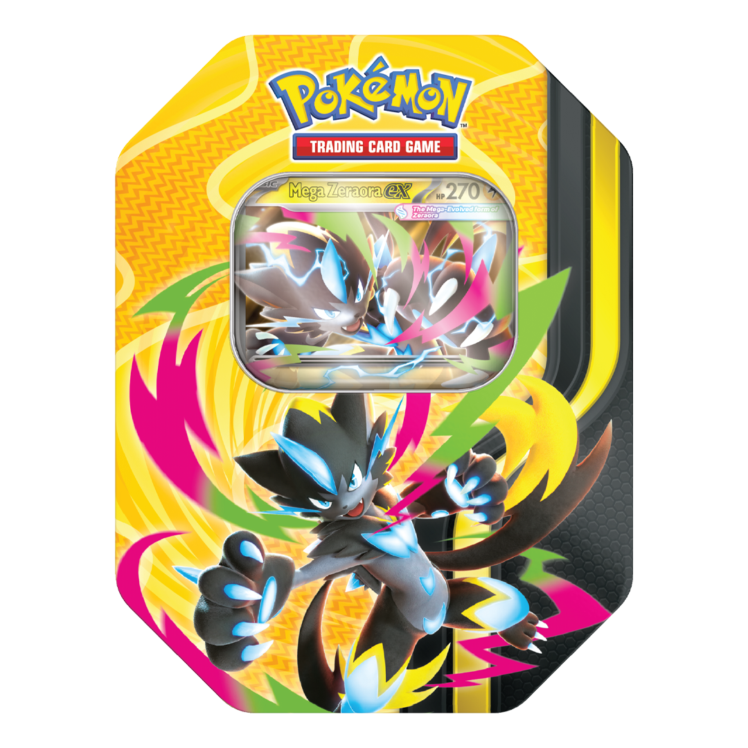 Pokemon TCG - Mega Forces Tin - Mega Zeraora ex