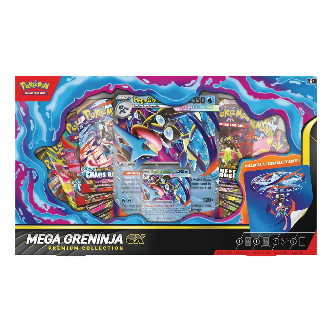 Pokémon TCG - Mega Greninja ex - Premium Collection Box – Binderly