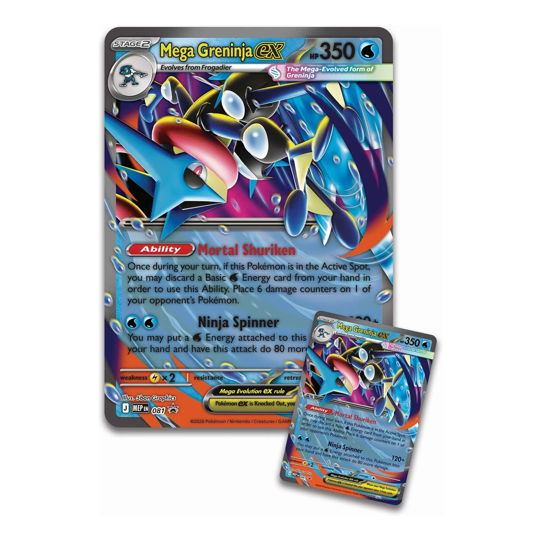 Pokémon TCG - Mega Greninja ex - Premium Collection Box – Binderly