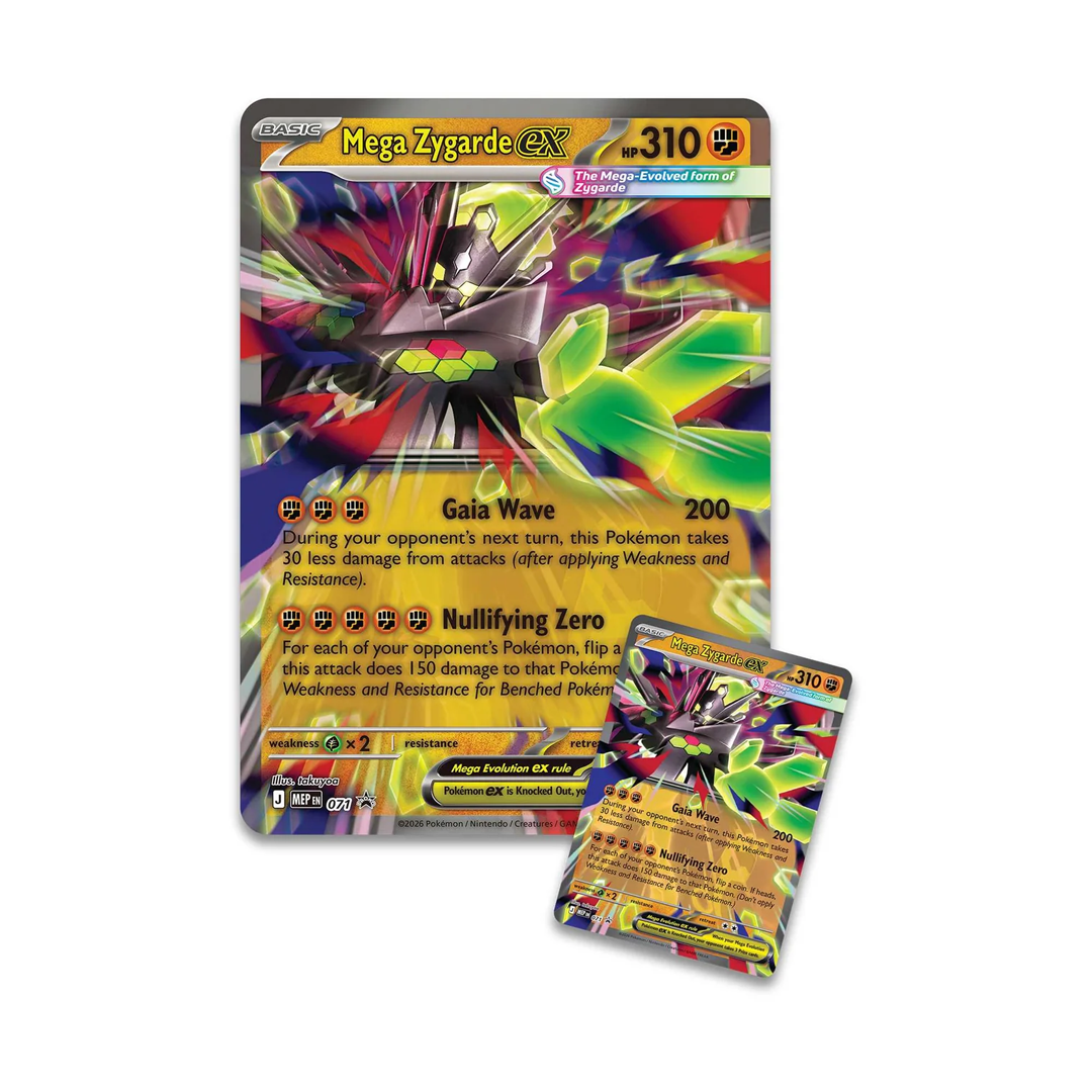 Pokmon TCG - Mega Zygarde ex - Premium Collection Binderly Pokmon TCG - Mega Zygarde ex - Premium Collection Binderly