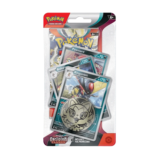Pokemon TCG - Obsidian Flames - Checklane Blister Pack - Kingambit