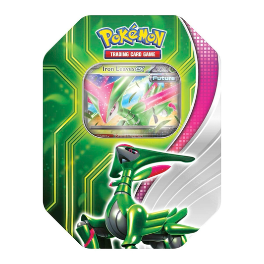 Pokémon TCG: Paradox Clash Tin (Iron Leaves ex)