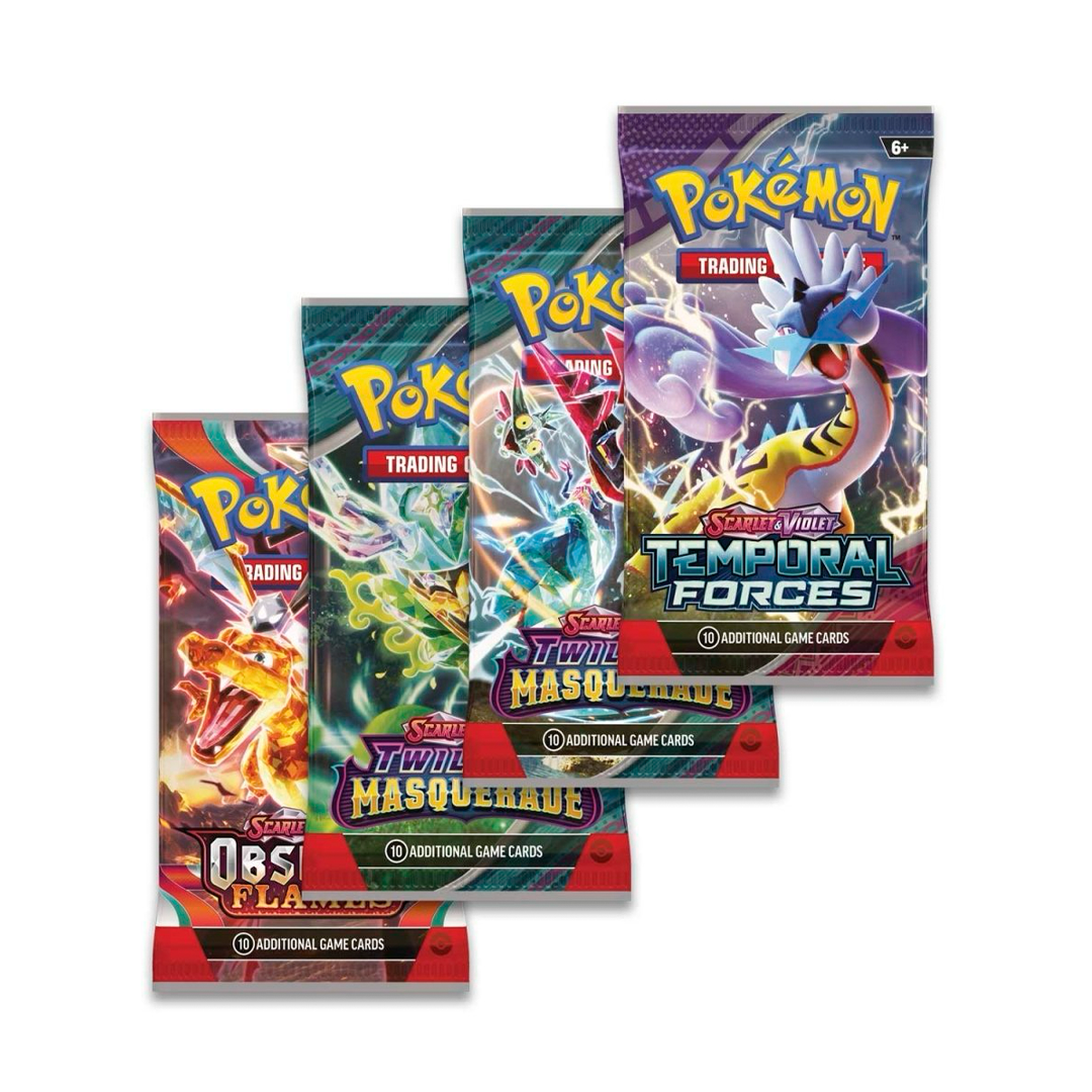 Pokémon TCG: Paradox Clash Tin (Iron Leaves ex)