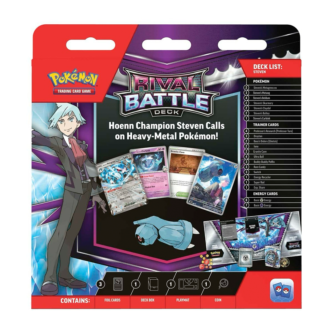 Pokémon TCG - Rival Battle Deck (Steven)