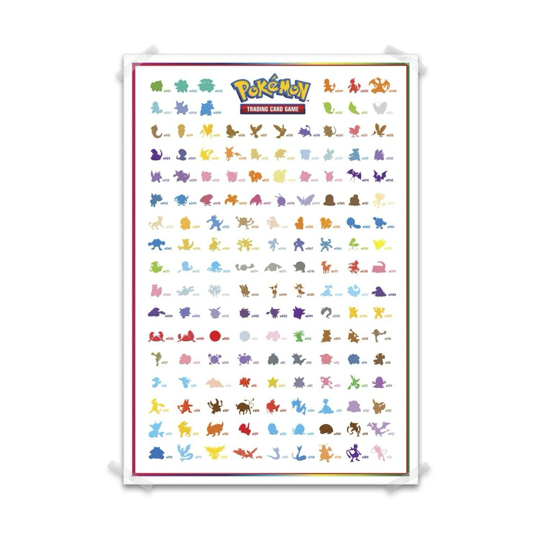 Pokemon TCG - Scarlet & Violet - 151 - Poster Collection