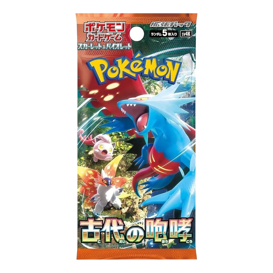 Pokemon TCG - Scarlet & Violet - Ancient Roar (SV4K) - Booster Pack (Japanese)