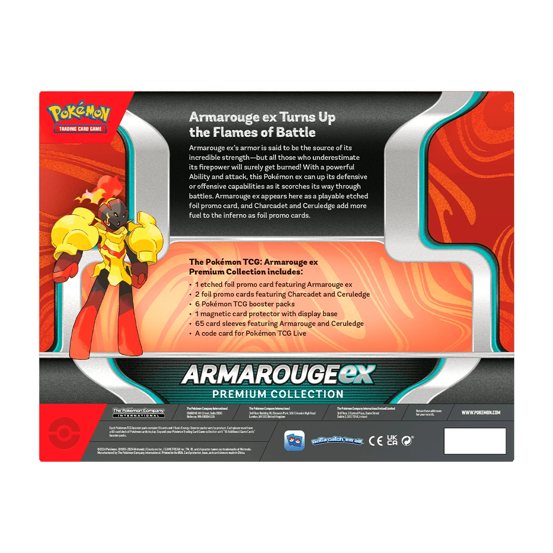 Pokemon TCG - Scarlet & Violet - Armarouge Ex Premium Collection