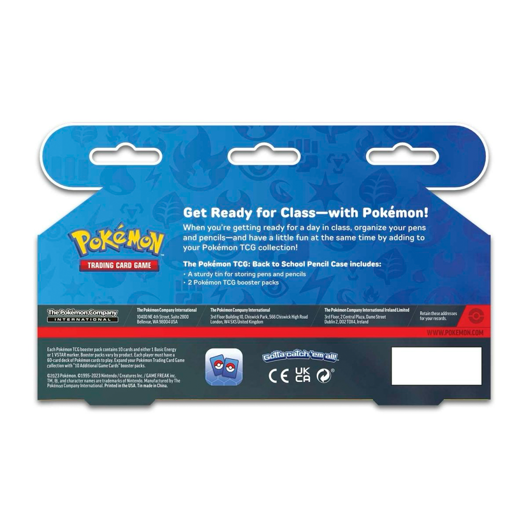 Pokemon TCG - Scarlet & Violet - Back to School Pencil Case (2023) Display Case