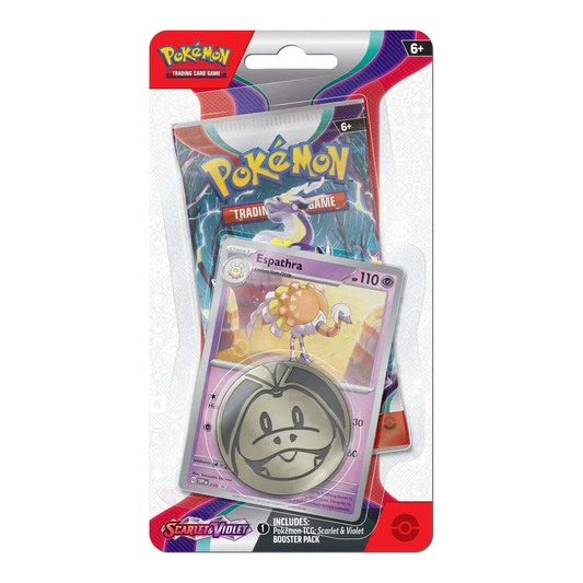 Pokemon TCG - Scarlet & Violet - Base Set - Checklane Blister Pack - Espathra