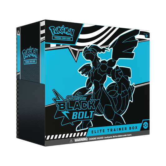 Pokémon TCG - Scarlet & Violet - Black Bolt - Elite Trainer Box - Zekrom