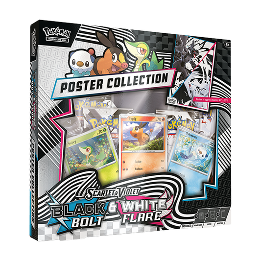 Pokémon TCG - Scarlet & Violet - Black Bolt & White Flare - Unova Poster Collection