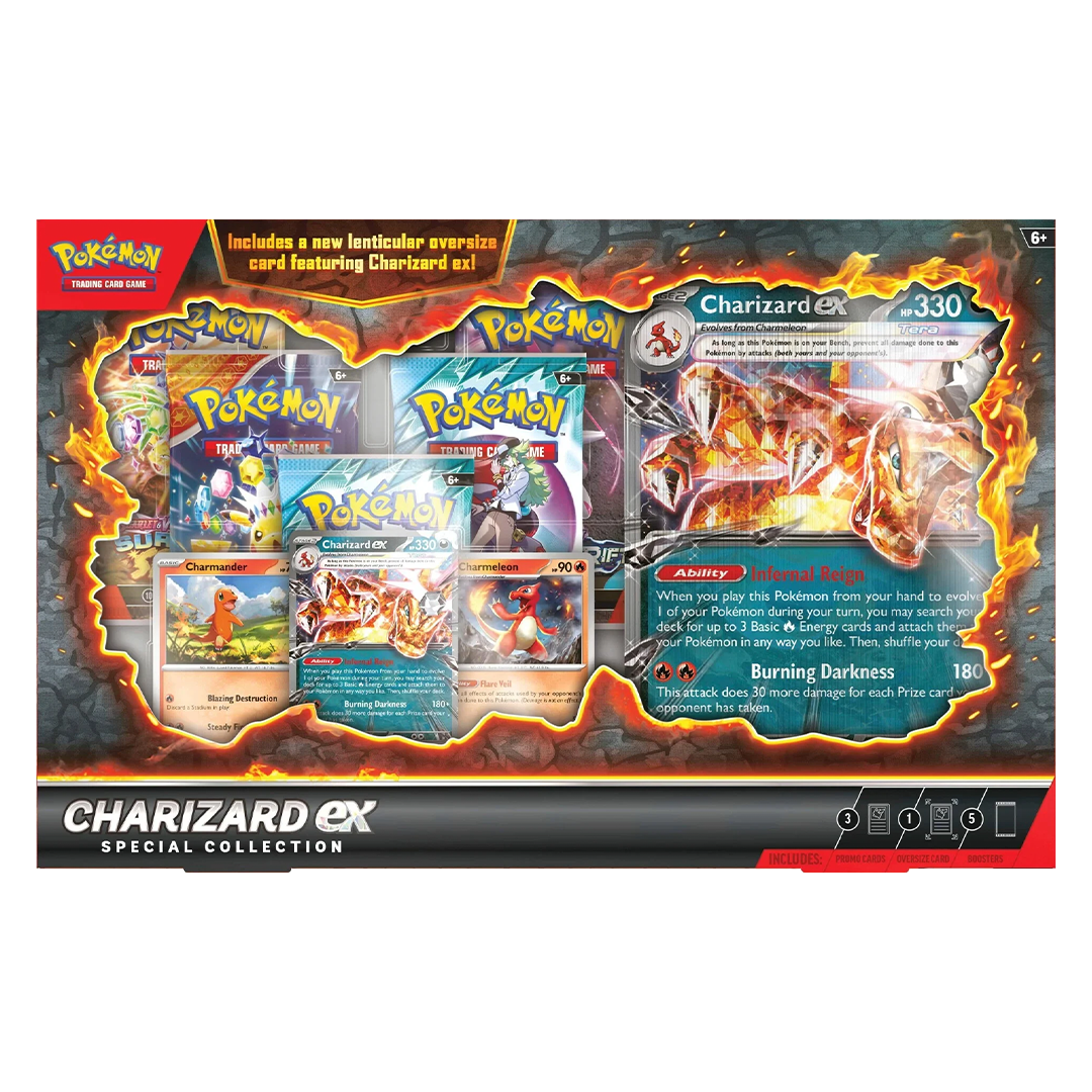 Pokemon TCG - Scarlet & Violet - Charizard EX Special Collection Box