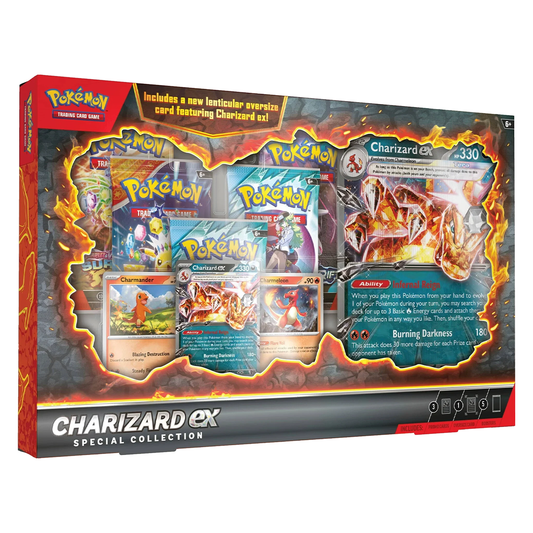 Pokemon TCG - Scarlet & Violet - Charizard EX Special Collection Box