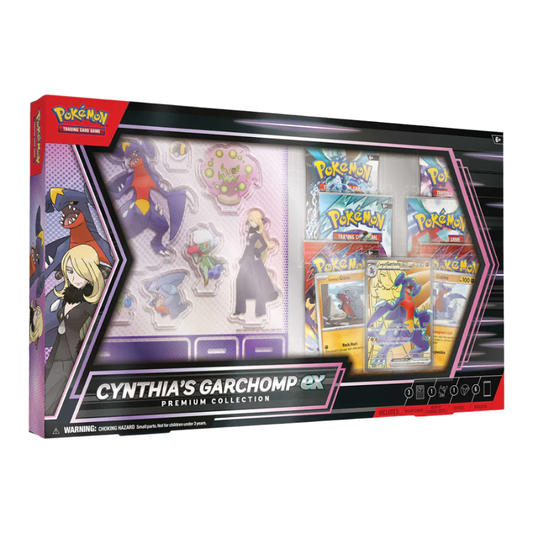 Pokemon TCG - Scarlet & Violet - Cynthia’s Garchomp EX Premium Collection Box
