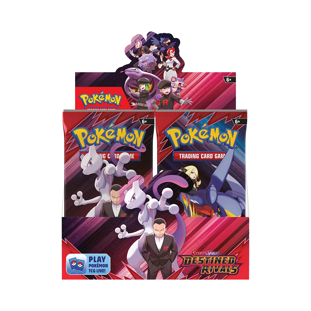 Pokemon TCG - Scarlet & Violet - Destined Rivals - Booster Box Binderly Pokemon TCG - Scarlet & Violet - Destined Rivals - Booster Box Binderly