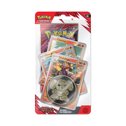 Pokemon TCG - Scarlet & Violet - Destined Rivals - Premium Checklane Blister (Skeledirge)