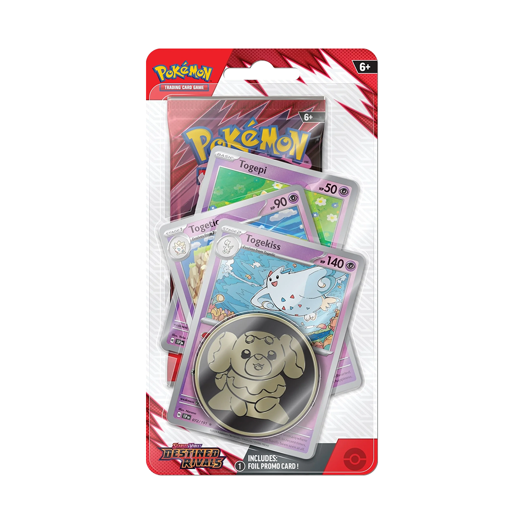 Pokemon TCG - Scarlet & Violet - Destined Rivals - Premium Checklane Blister (Togekiss)