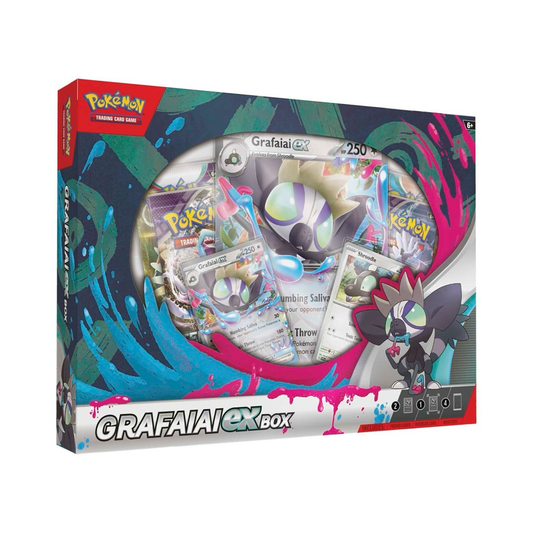 Pokemon TCG - Scarlet & Violet - Grafaiai Ex Collection Box