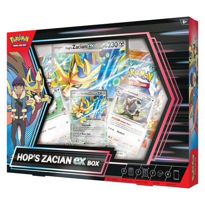 Pokemon TCG - Scarlet & Violet - Hop's Zacian Ex Collection Box