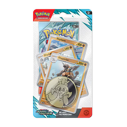 Pokemon TCG - Scarlet & Violet - Journey Together - Premium Checklane Blister (Rhyperior)