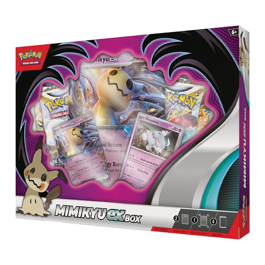 Pokemon TCG - Scarlet & Violet - Mimikyu ex Collection Box