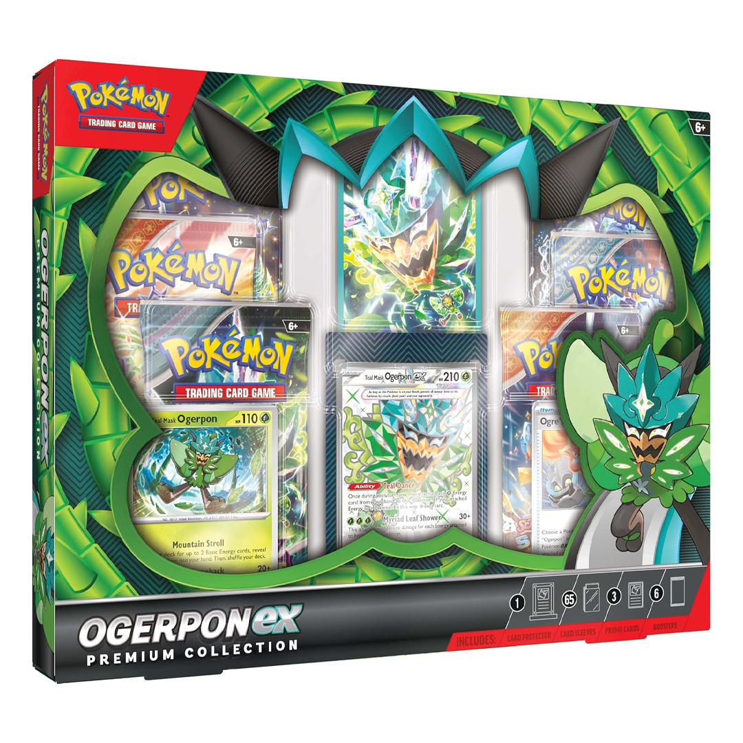 Pokemon TCG - Scarlet & Violet - Ogerpon ex Premium Collection Box