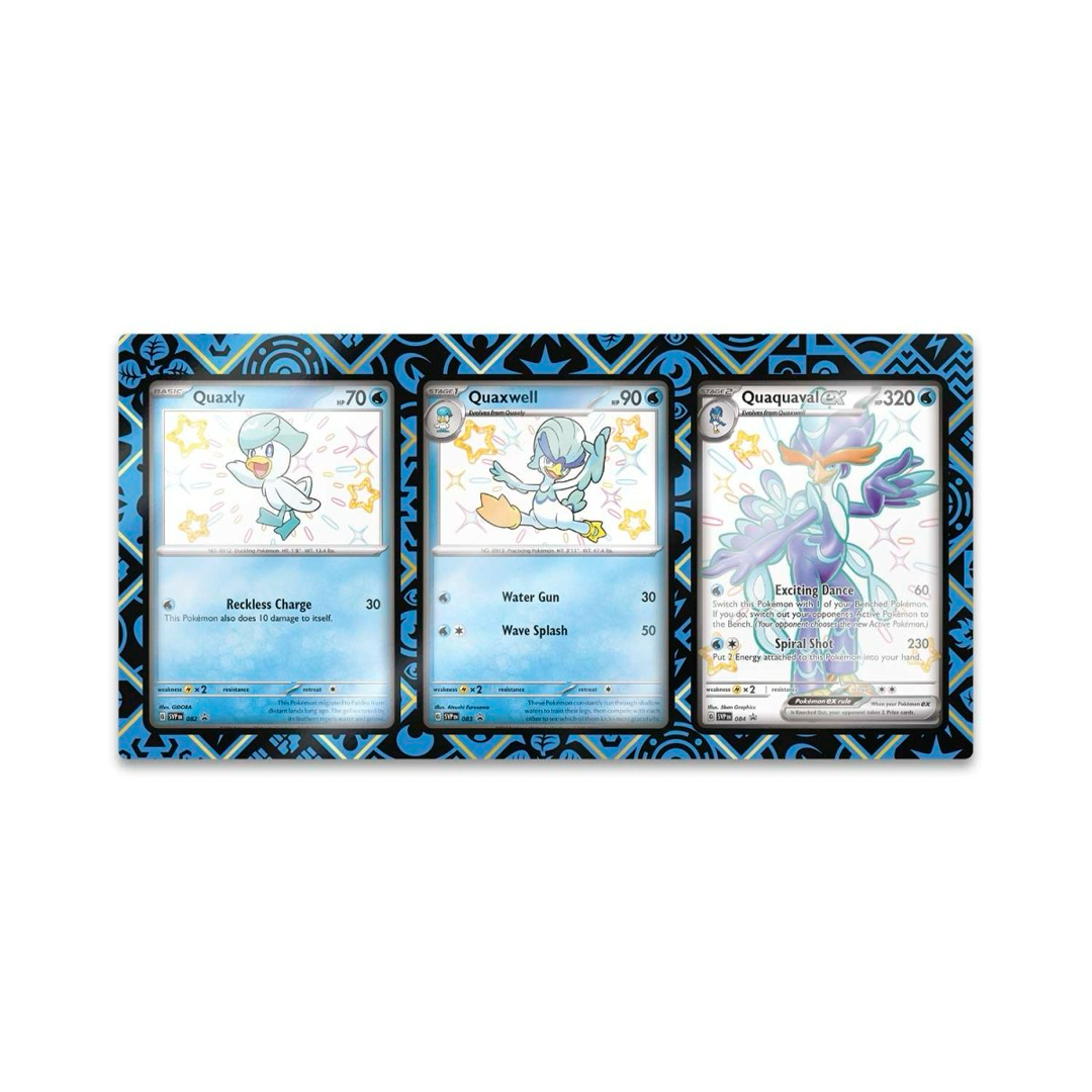 Pokemon TCG - Scarlet & Violet - Paldean Fates - Premium Collection Box - Quaquaval