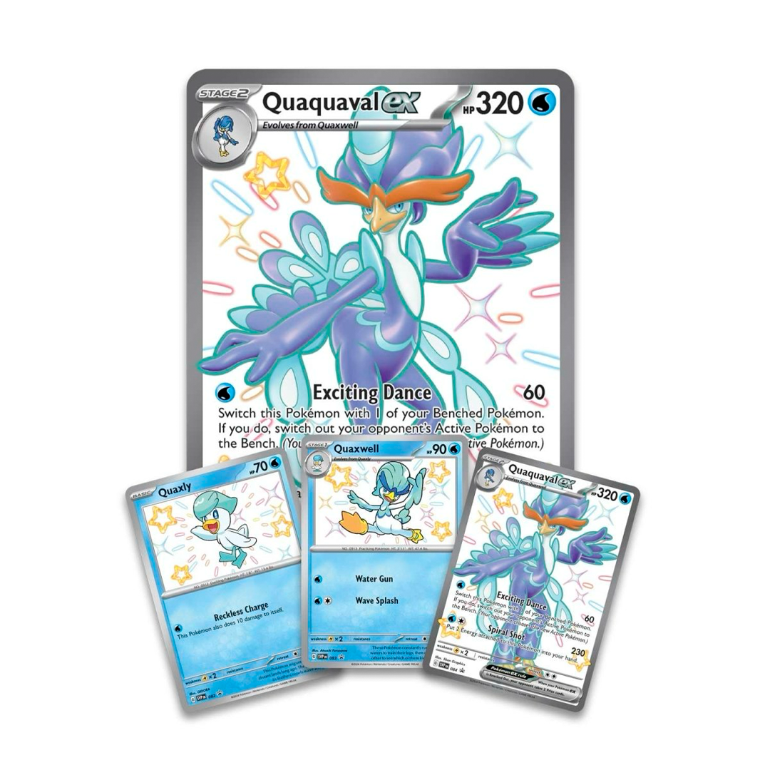 Pokemon TCG - Scarlet & Violet - Paldean Fates - Premium Collection Box - Quaquaval