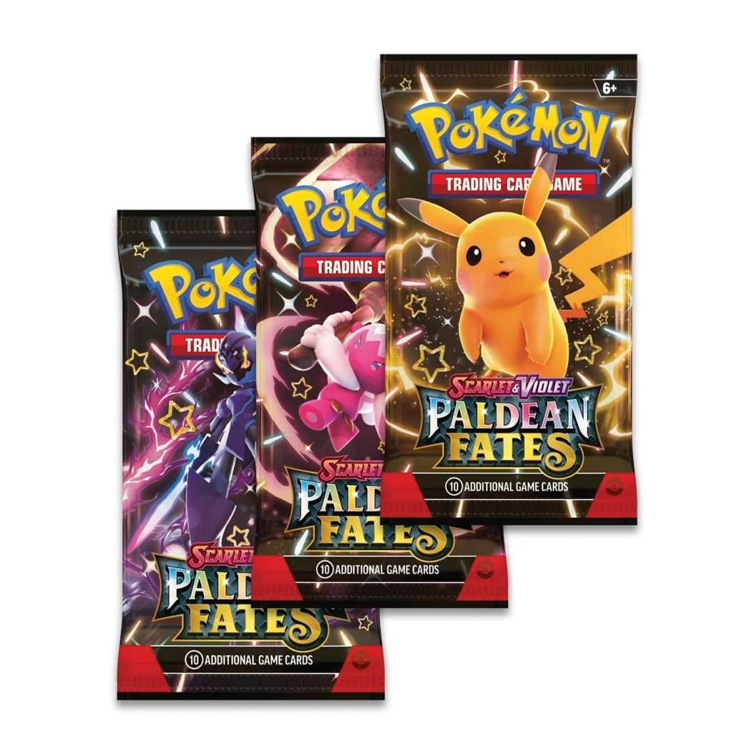 Pokemon TCG - Scarlet & Violet - Paldean Fates - Tech Sticker Collection - Maschiff