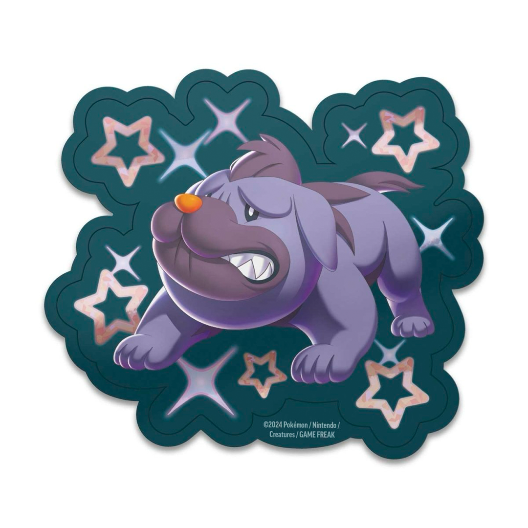 Pokemon TCG - Scarlet & Violet - Paldean Fates - Tech Sticker Collection - Maschiff