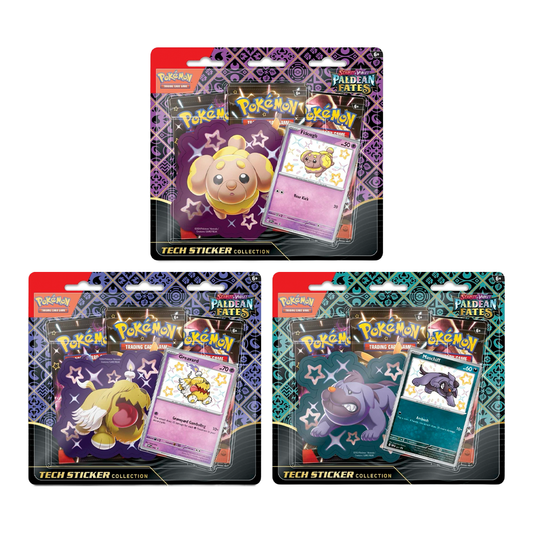 Pokémon TCG: Scarlet & Violet - Paldean Fates - Tech Sticker Collection Set