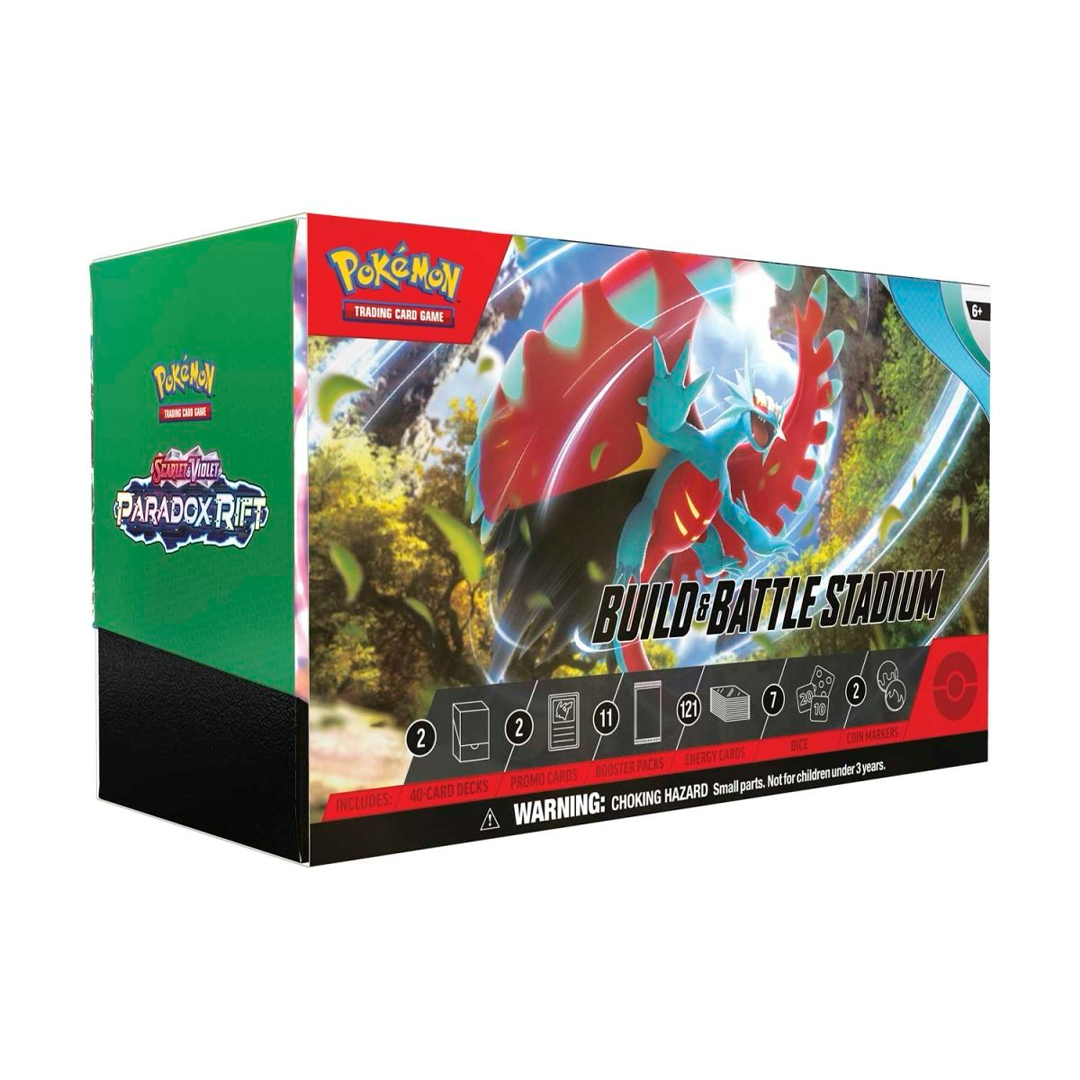 Pokemon TCG - Scarlet & Violet - Paradox Rift - Build & Battle Stadium ...