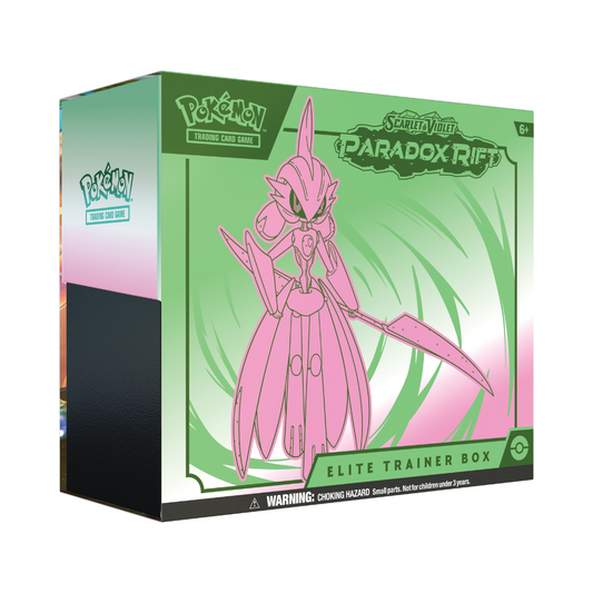 Pokemon TCG - Scarlet & Violet - Paradox Rift - Elite Trainer Box (Iron Valiant)