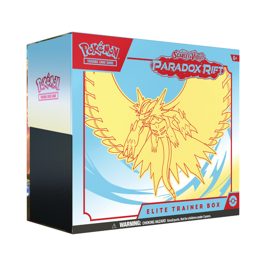 Pokemon TCG - Scarlet & Violet - Paradox Rift - Elite Trainer Box (Roaring Moon)
