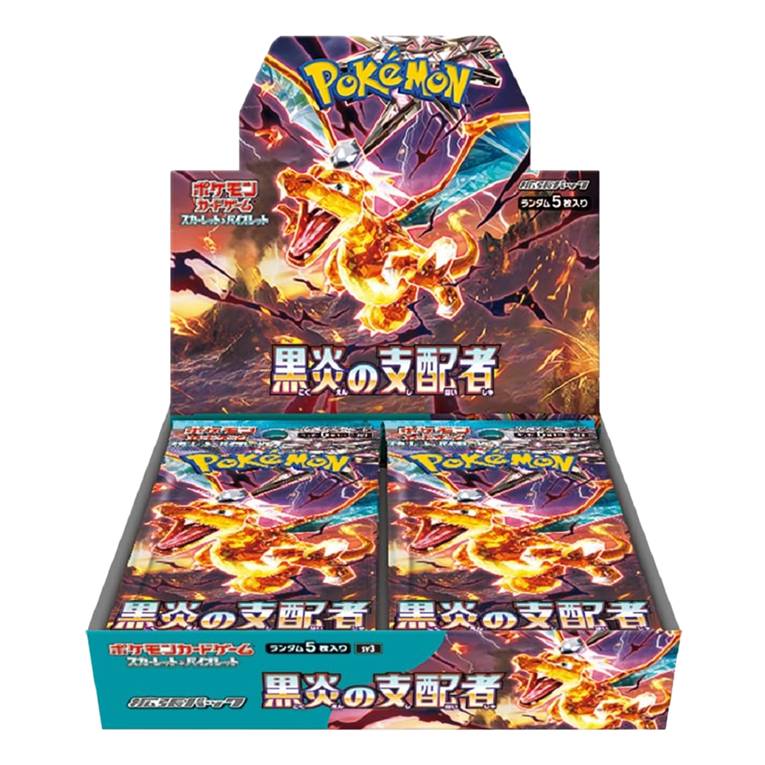 Pokemon TCG - Scarlet & Violet - Ruler of the Black Flame (SV3) - Booster Box (Japanese)