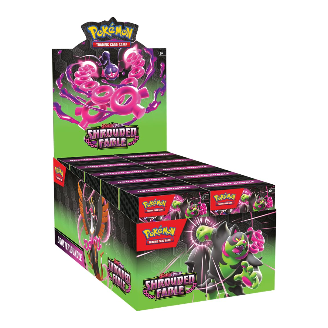 Pokémon TCG - Scarlet & Violet - Shrouded Fable - Booster Bundle Display Case (10 Bundles)