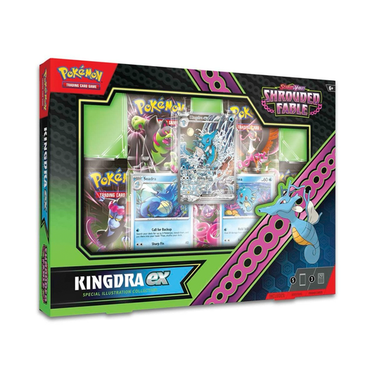Pokemon TCG - Scarlet & Violet - Shrouded Fable - Kingdra EX - Special Illustration Collection Box *Pre-Order