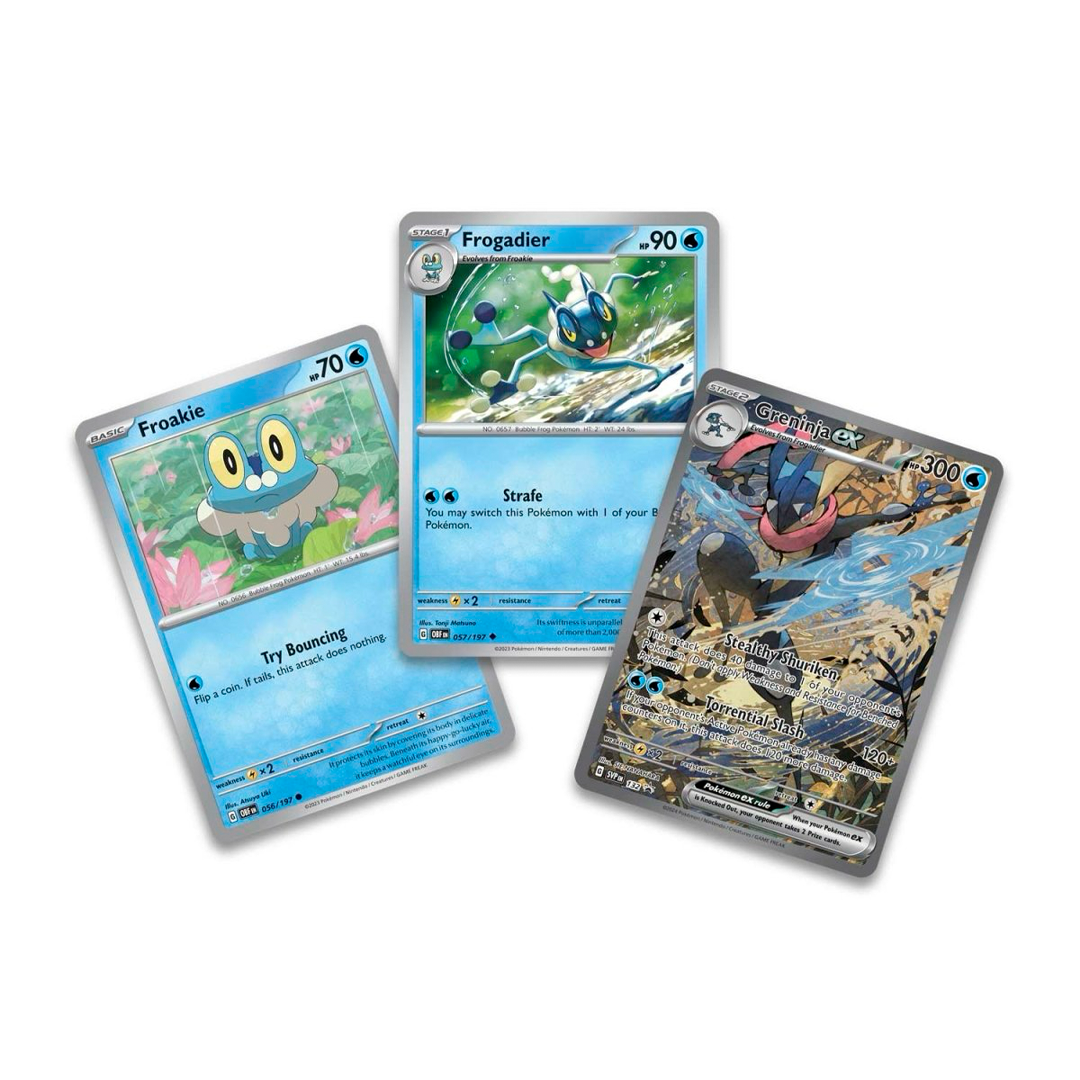 Pokemon TCG - Scarlet & Violet - Shrouded Fable - Greninja EX - Special Illustration Collection Box
